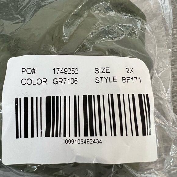 Olive green bikini bottom size 2X, NWT - Picture 4 of 6